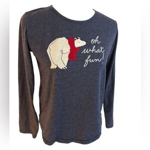 Polar bear pajama top